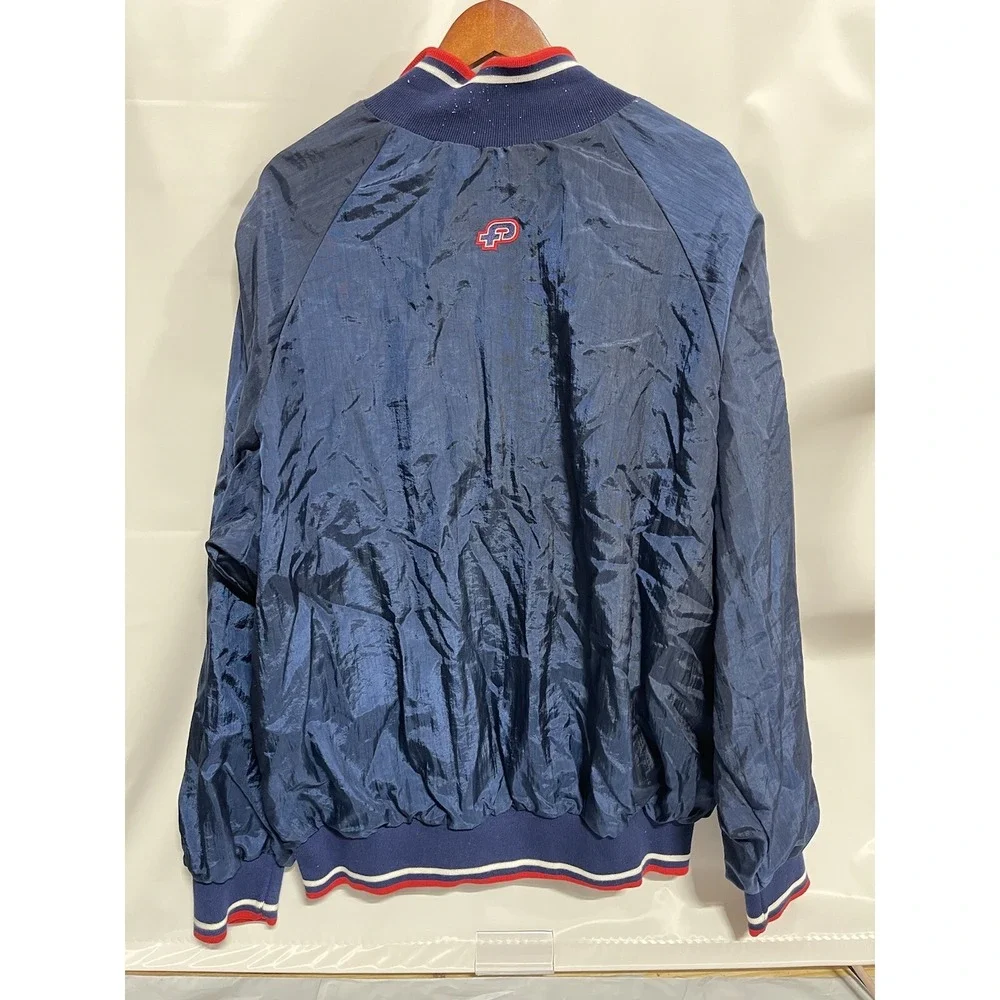 Vintage Little League World Series 2003 Jacket 2XL Blue 1/4 Zip +pos
